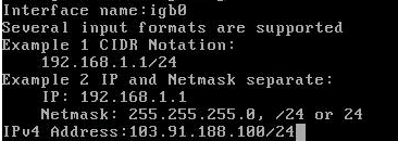 FreeNAS Config Static IP