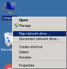 Windows Map Drive