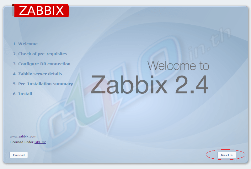 Install Zabbix Server