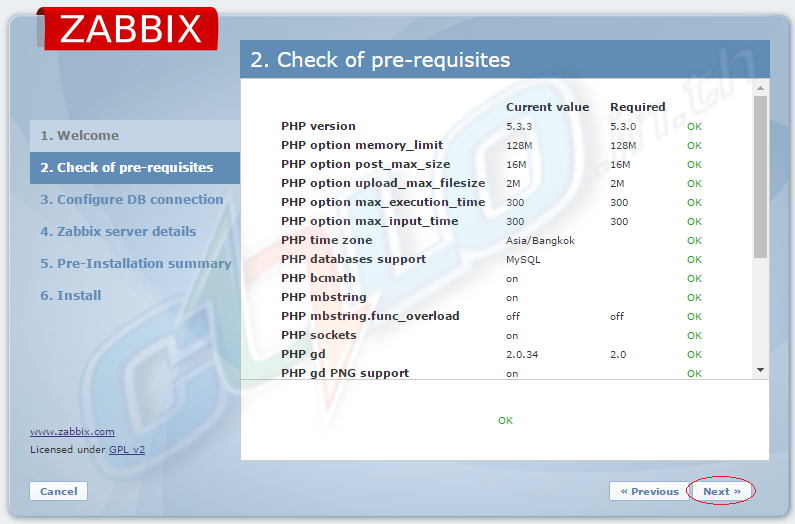 Zabbix Server